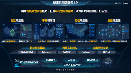 中國移動發布“確定性網絡服務1.0” 以確定性網絡之智，賦能千行萬業數字化轉型
